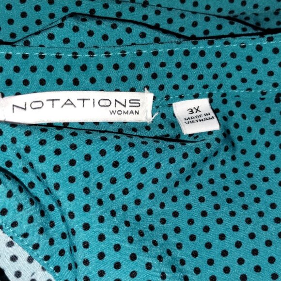 3x Ladies Polka Dot Top - Picture 5 of 6